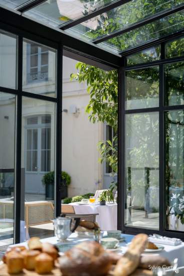 Petit Déjeuner à La Villa Grand Voile Relais & Châteaux La Rochelle Hôtel de Luxe