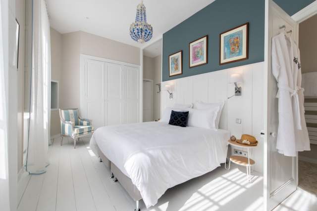 Chambre prestige La Villa Grand Voile Relais &amp; Châteaux La Rochelle Hôtel de Luxe