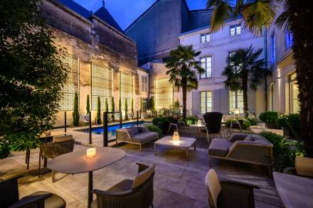 Façade de La Villa Grand Voile Relais & Châteaux La Rochelle Hôtel de Luxe