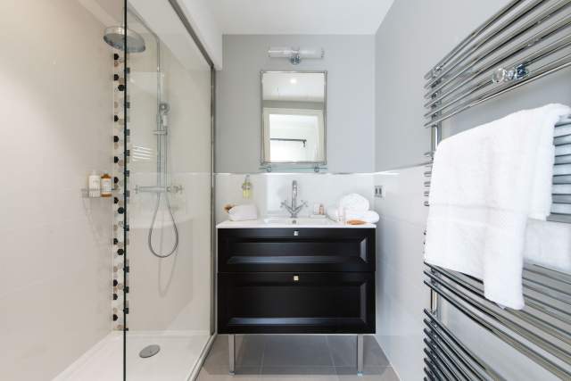 Chambre supérieure salle de bain La Villa Grand Voile Relais &amp; Châteaux La Rochelle Hôtel de Luxe