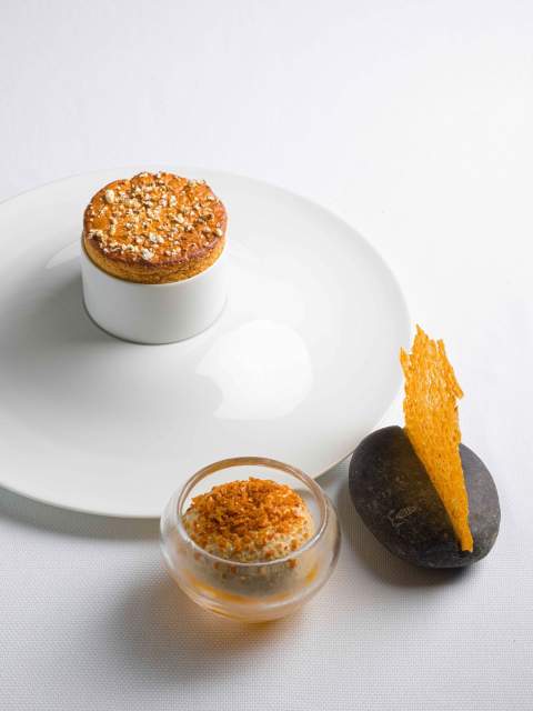Plat du Restaurant Christopher Coutanceau, Restaurant gastronomique étoilé La Rochelle