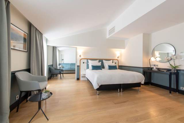 Suite signature La Villa Grand Voile Relais &amp; Châteaux La Rochelle Hôtel de Luxe