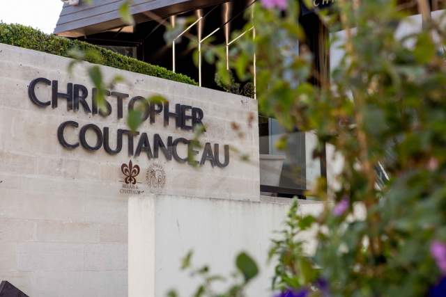 Entrée du Restaurant Christopher Coutanceau, Restaurant gastronomique étoilé La Rochelle