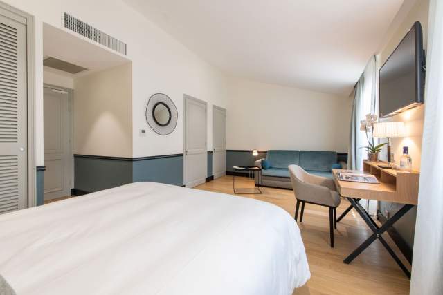 Suite junior La Villa Grand Voile Relais &amp; Châteaux La Rochelle Hôtel de Luxe