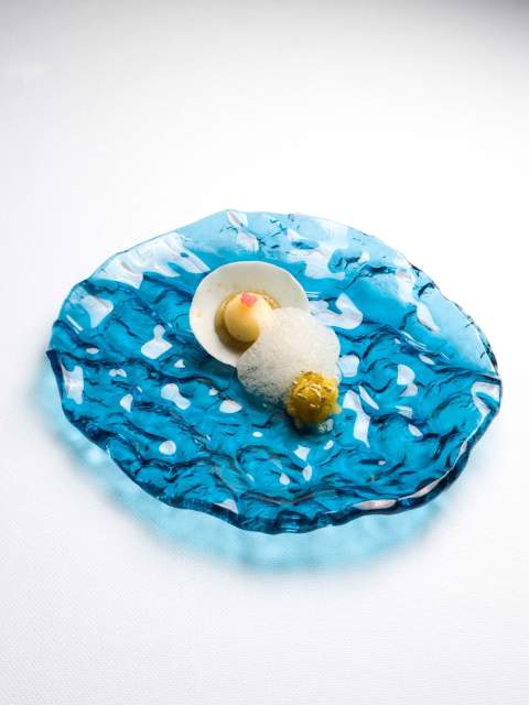 Plat du Restaurant Christopher Coutanceau, Restaurant gastronomique étoilé La Rochelle