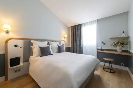 Chambre Classique de La Villa Grand Voile Relais & Châteaux La Rochelle Hôtel de Luxe