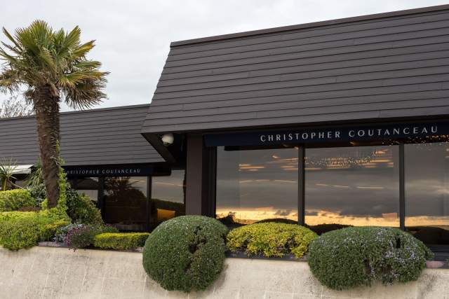 Façade extérieure du Restaurant Christopher Coutanceau, Restaurant gastronomique étoilé La Rochelle