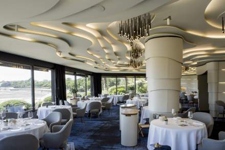 Salle du Restaurant Christopher Coutanceau Restaurant gastronomique étoilé La Rochelle