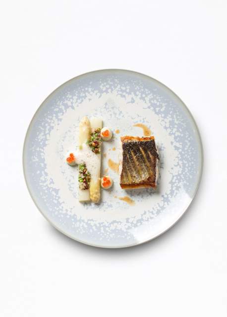 Plat du Restaurant Christopher Coutanceau, Restaurant gastronomique étoilé La Rochelle