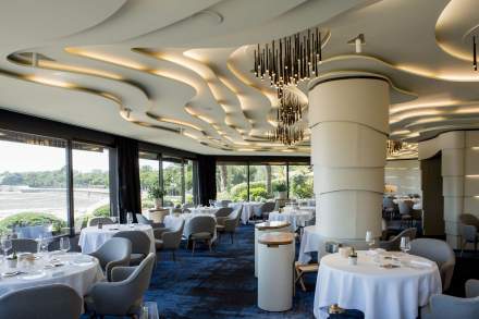 Salle du Restaurant Christopher Coutanceau Restaurant gastronomique étoilé La Rochelle