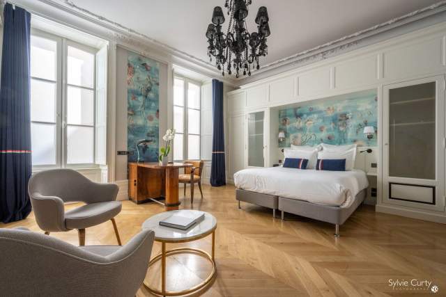 Chambre prestige La Villa Grand Voile Relais &amp; Châteaux La Rochelle Hôtel de Luxe