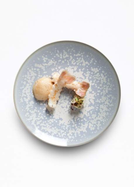 Plat du Restaurant Christopher Coutanceau, Restaurant gastronomique étoilé La Rochelle